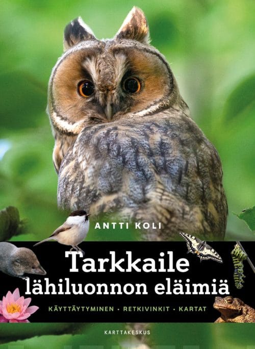 Tarkkaile lähiluonnon eläimiä : käyttäytyminen, retkivinkit, kartat