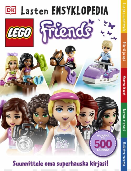 Lego Friends Lasten ensyklopedia (täytettävä kirja) : sis. tarroja