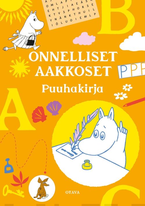 Onnelliset aakkoset – puuhakirja