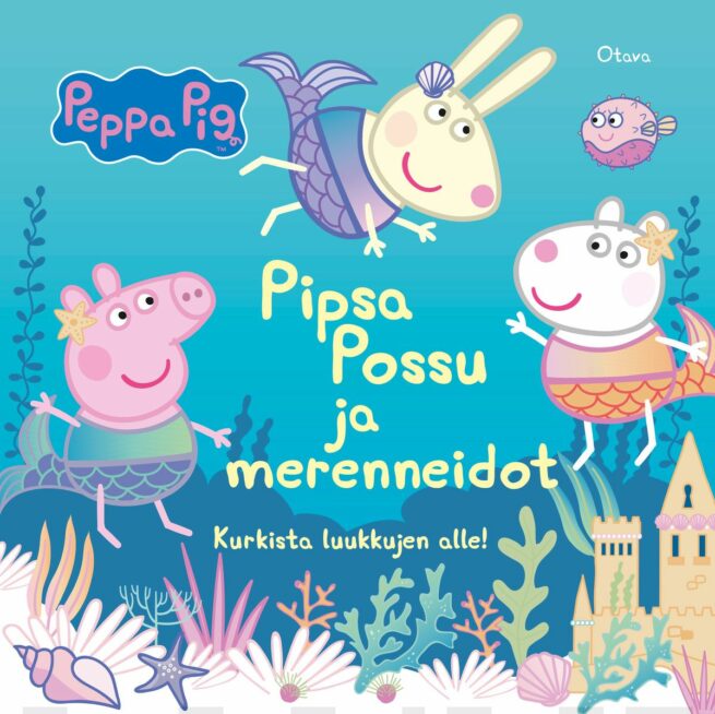 Pipsa Possu ja merenneidot (läppäkirja)