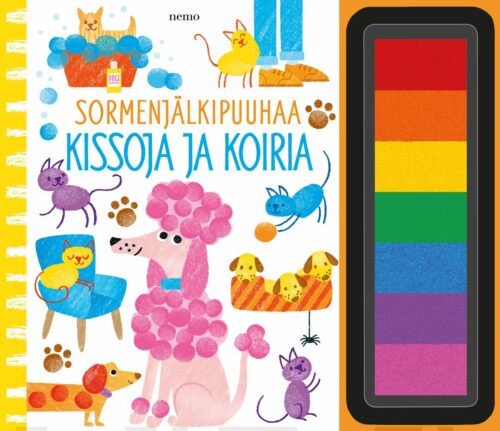 Sormenjälkipuuhaa – kissoja ja koiria