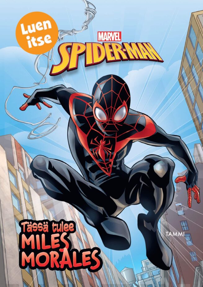 Tässä tulee Miles Morales - Spiderman (sis. tarroja) : lukupalat-sarja