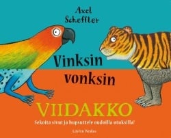 Vinksin vonksin viidakko (puoliksi jaetut pahvisivut) : vinksin vonksin -sarja