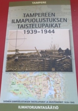 Tampereen ilmapuolustuksen taistelupaikat 1939-1944