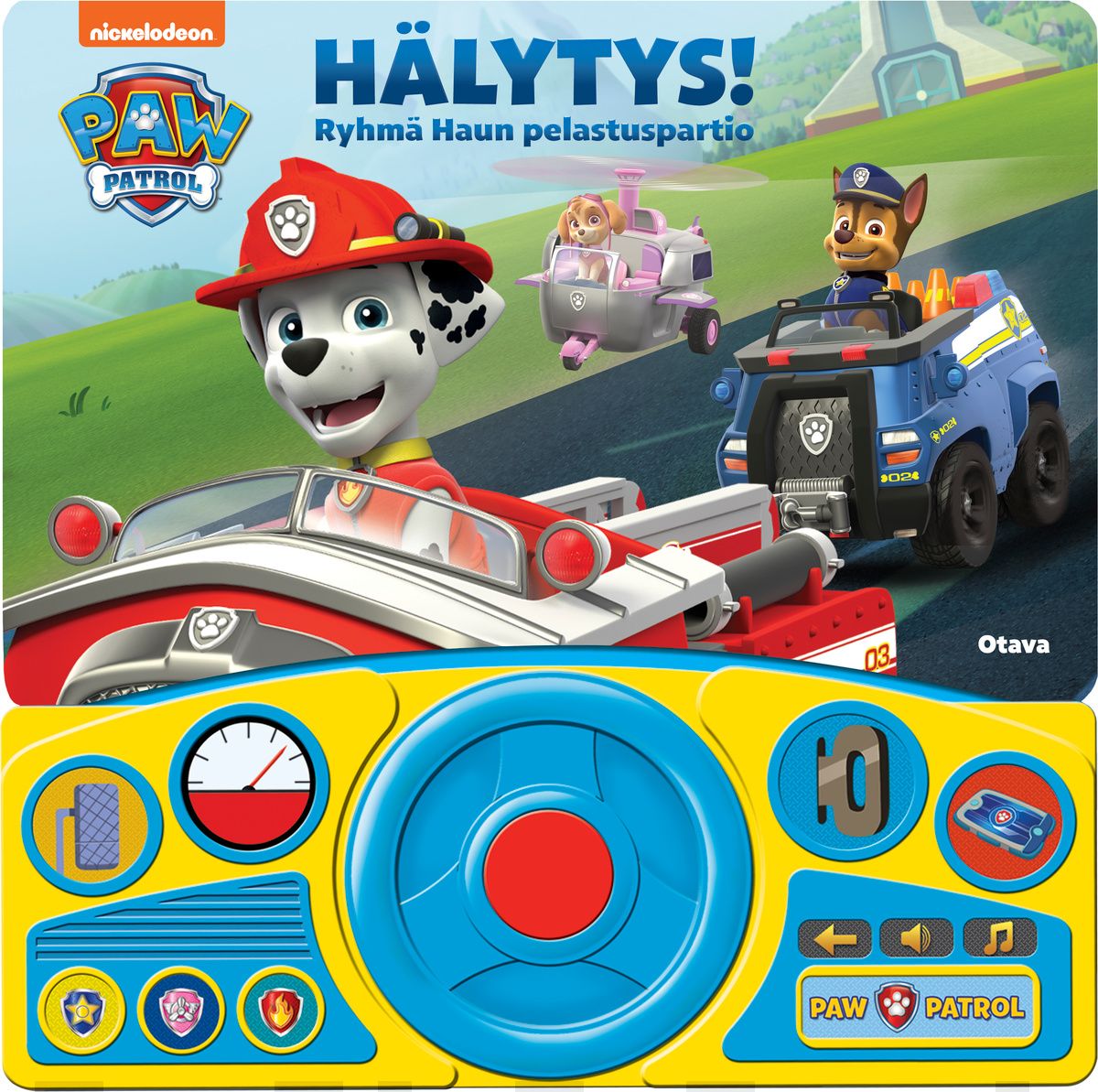 Hälytys! Ryhmä Haun pelastuspartio. Rattikirja ääninapeilla