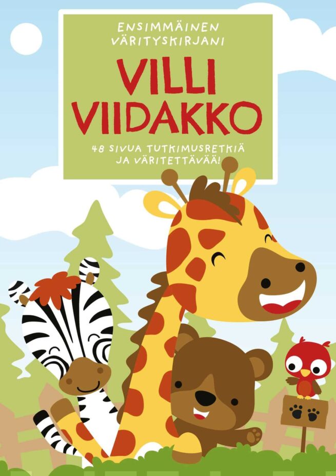 Värityskirja Villi viidakko