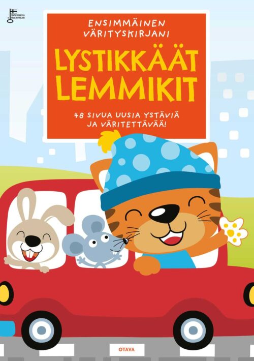 Värityskirja Lystikkäät lemmikit