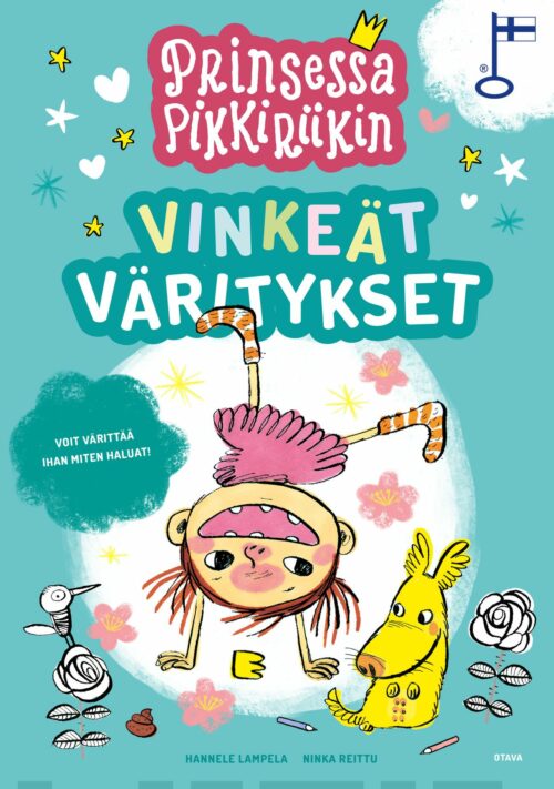 Värityskirja Prinsessa Pikkiriikin vinkeät väritykset (tn)