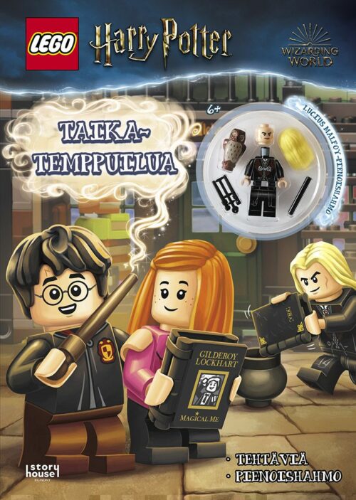 Lego Harry Potter puuhakirja lelulla