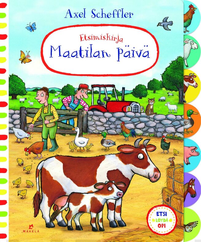 Maatilan päivä (katselukirja) : etsi, löydä, opi