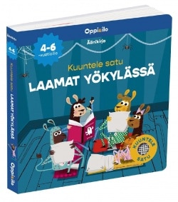 Kuuntele satu Laamat yökylässä -äänikirja 4-6 v (ääninappikirja) : Oppi ja ilo