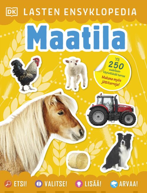 Maatila – Lasten ensyklopedia  (sis. tarroja)