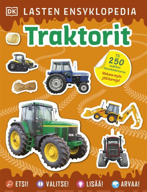 Traktorit – Lasten ensyklopedia  (sis. tarroja)