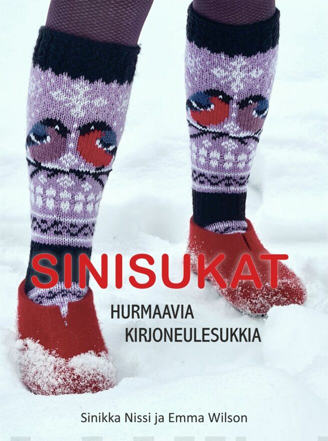 Sinisukat - Hurmaavia kirjoneulesukkia