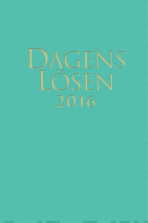 Dagens Lösen 2016