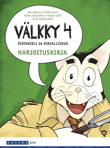 Välkky 4 Harjoituskirja (vanhat mallikirjaimet)