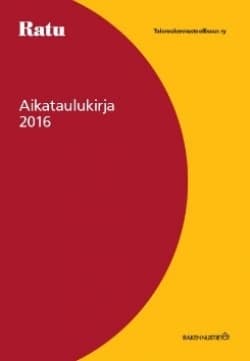 Aikataulukirja 2016