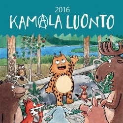 Kamala Luonto 2016 -seinäkalenteri (HUOM! Vuoden 2016 kalenteri – KERÄILYKAPPALE)