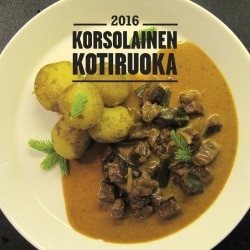 Korsolainen kotiruoka 2016 -seinäkalenteri