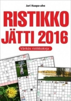 Ristikkojätti 2016 : värikäs ristikkokirja