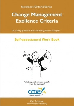 Change Management – Excellence Criteria