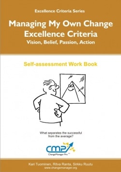 Managing my own change : excellence criteria