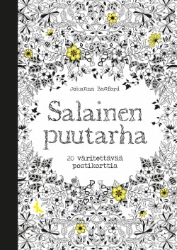 Salainen puutarha. 20 värityskorttia