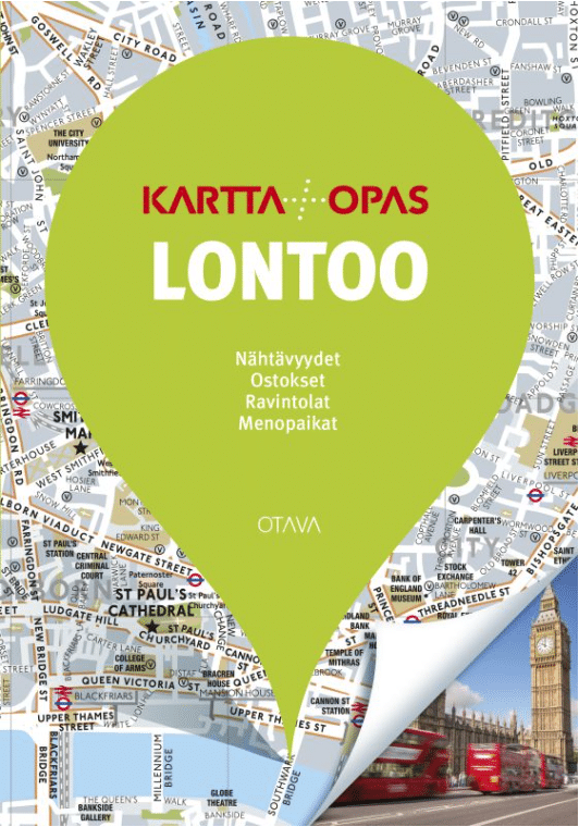 Lontoo kartta + opas