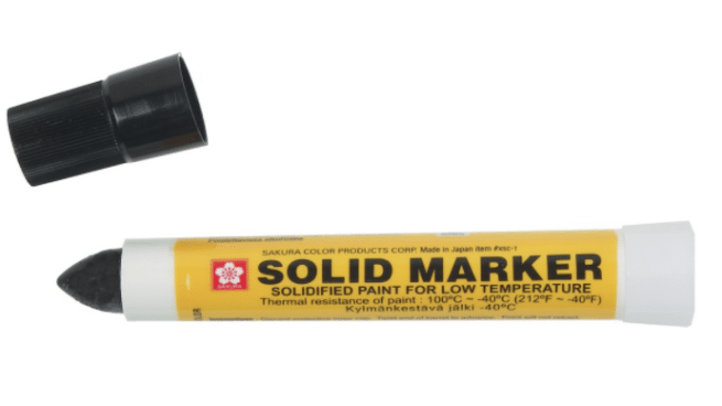 Sakura solid marker XSC-T musta merkkausliitu