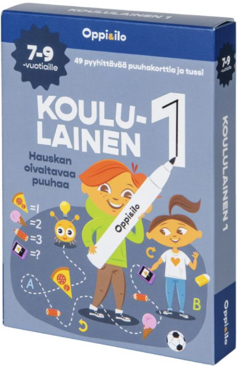 Koululainen 1 puuhakortit, 7-9 vuotiaat Koululainen 1 puuhakortit, 7-9 vuotiaat Suomen vanhin kirjakauppa - Vuodesta 1899