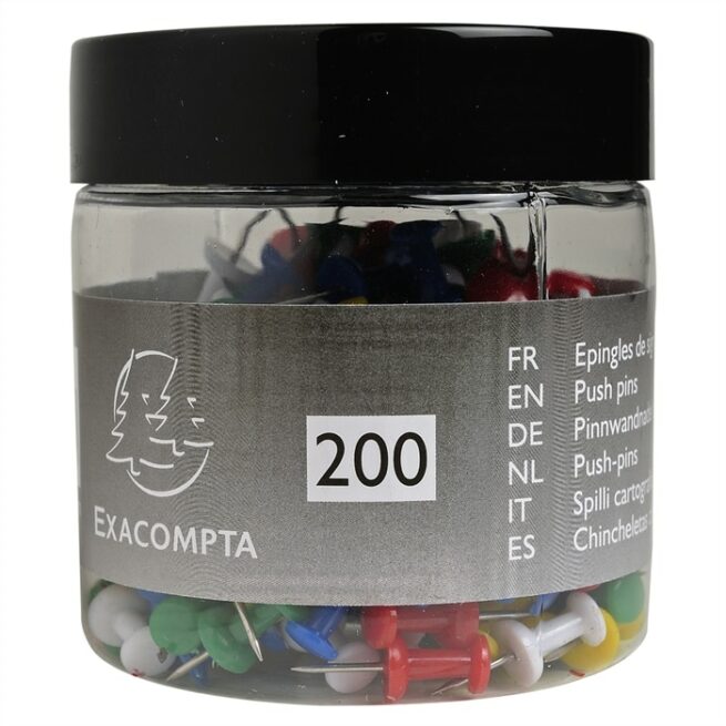 Exacompta karttaneula kartio 200 kpl/ras