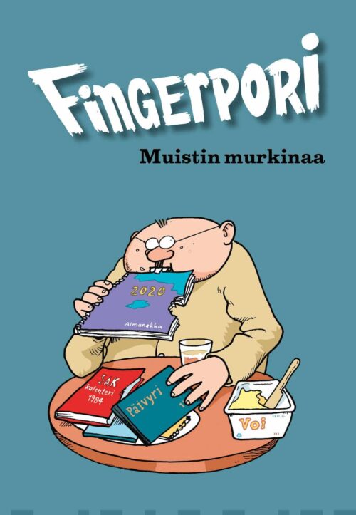 Muistikirja Fingerpori. Sisus viivat