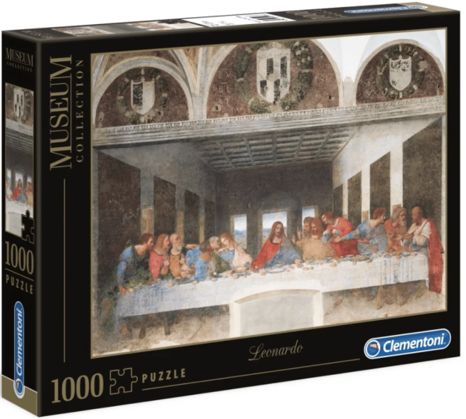 Leonardo -The last supper palapeli, 1000 palaa