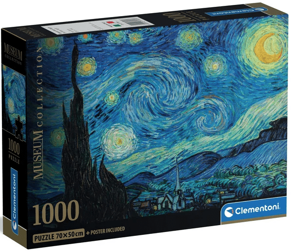 The Starry night palapeli, 1000 palaa