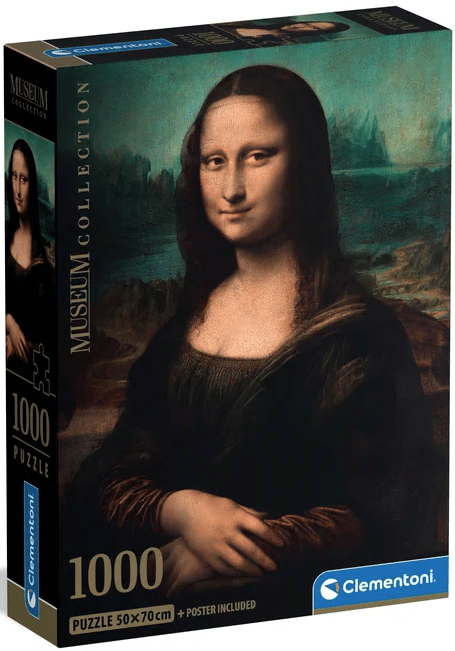 Mona Lisa palapeli, 1000 palaa