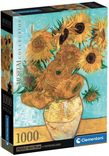 Van Gogh Sun Flowers palapeli, 1000 palaa