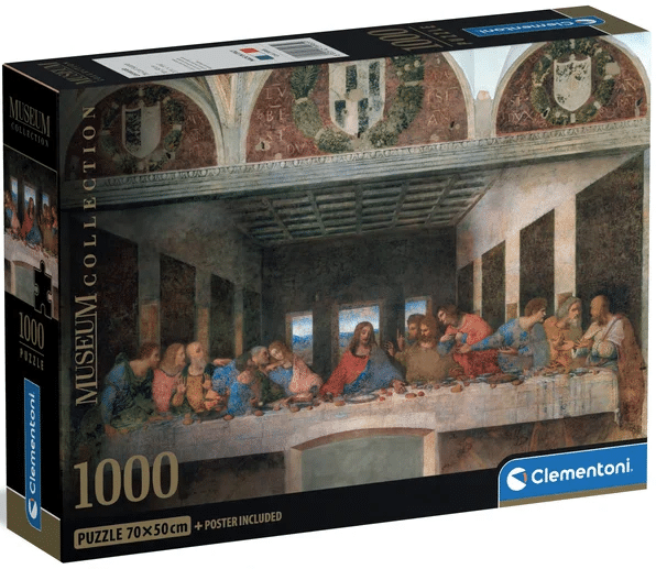 Leonardo -The last supper palapeli, 1000 palaa