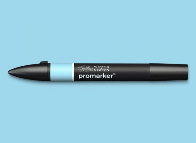 Winsor & Newton Promarker, Arctic blue (B138)