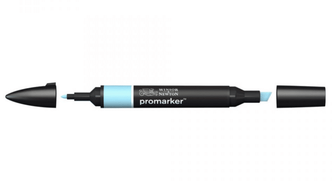 Winsor & Newton Promarker, Arctic blue (B138) - Image 3