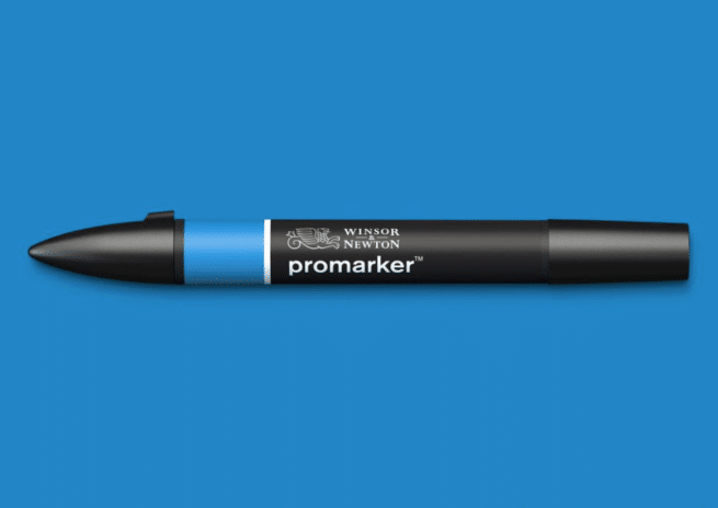 Winsor & Newton Promarker, Azure (B346)