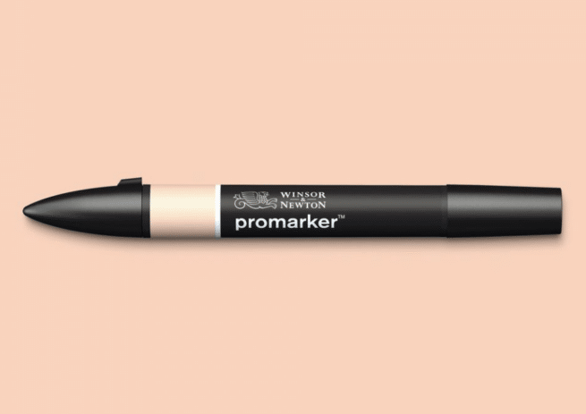 Winsor & Newton Promarker, Dusky pink (O518)