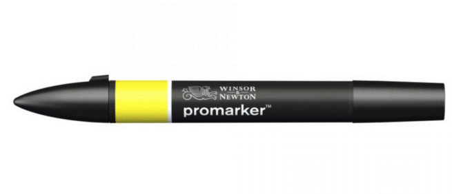 Winsor & Newton Promarker, Yellow (Y657)