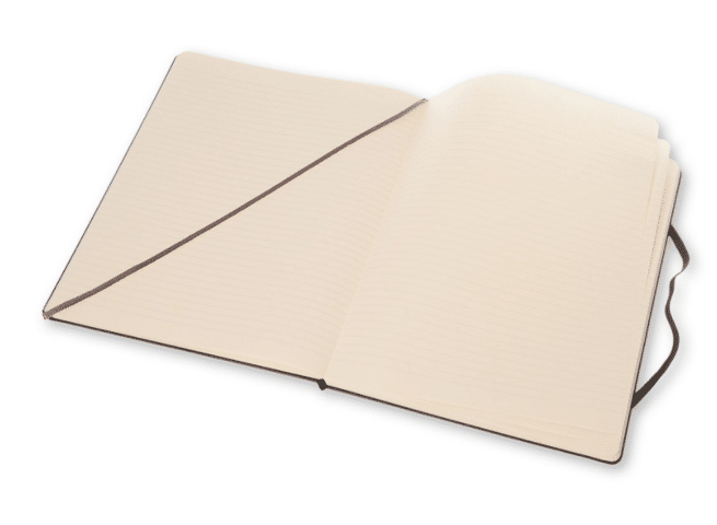 Moleskine Classic extra large, musta, viivalliset sivut - Image 2