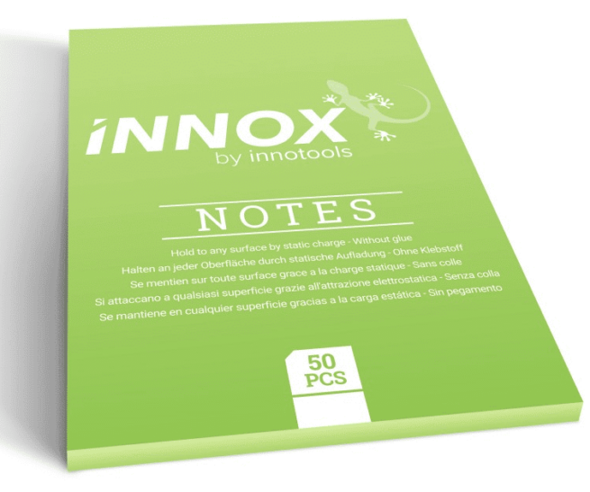 Innox Notes staattinen viestilappu A4, vihreä