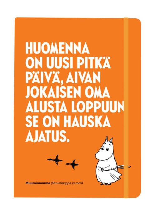 Muumi muistikirja A5, Huomenna on uusi…