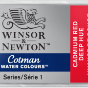 Winsor & Newton Cotman akvarellivärinappi Cadmium red deep hue #098