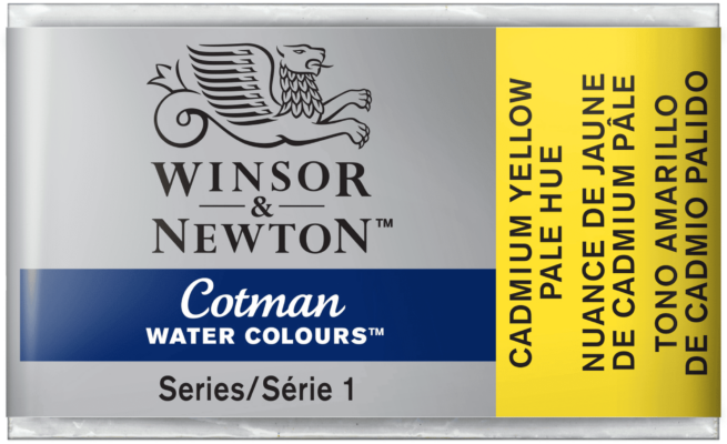 Winsor & Newton Cotman akvarellivärinappi Cadmium yellow pale #119