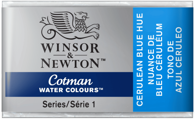 Winsor & Newton Cotman akvarellivärinappi Cerulean blue hue #139
