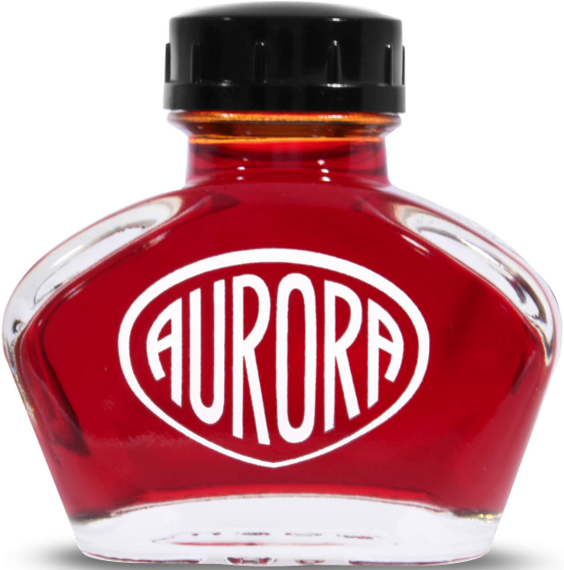 Aurora mustepullo punainen, 55 ml Aurora mustepullo punainen, 55 ml Suomen vanhin kirjakauppa - Vuodesta 1899