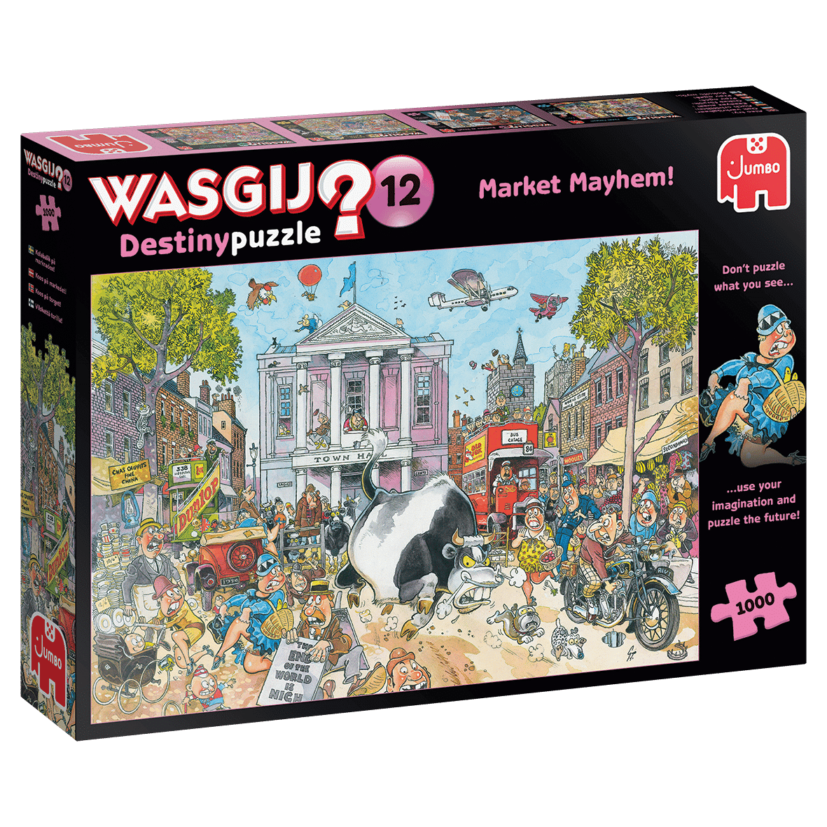 Wasgij Destiny 12 Market Mayhem 1000 Palaa 8710126820506 